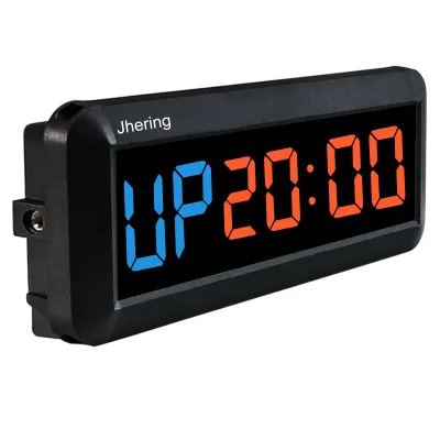 Jhering Portable Led Workout Clock Temporizador Gimnasio Gym Fitness Interval Training Timer