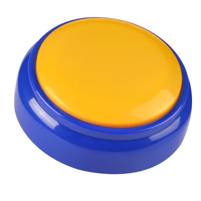 Recordable Answer Buzzers Personalized Sound Buzzers Voice Recordable Buttons Game Show Buzzers Perfect for Family Game