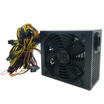 New 1800W Multi-channel Computer Power Supply Supports 16 PCI-E Interfacesmulti Graphics Card Power Supply