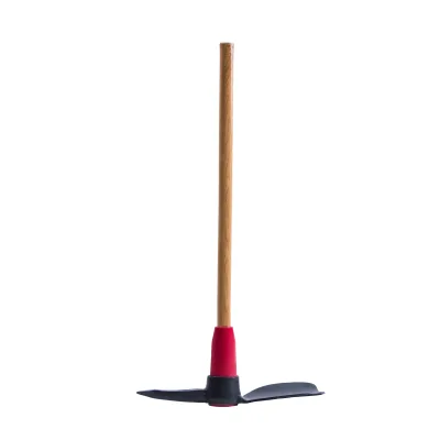Garden Portable Hand-held Wood Handle Pickaxe for Pruning and Landscaping