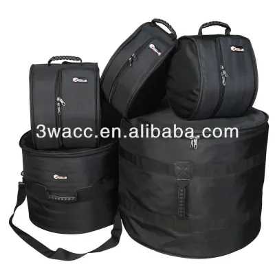 Waterproof Drum Bags / High Grade Artificial Velvet Lining Drum Set Bags