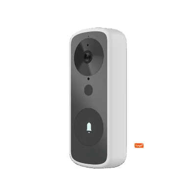 Tuya Smart APP 2K 4.0MP Video Doorbell WIFI IP Camera Smart Video Doorbell, Battery Camera, Tuya, Wi-Fi
