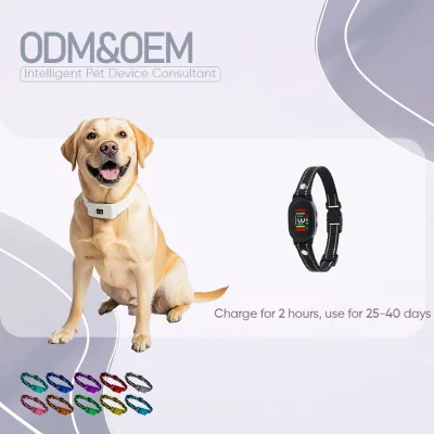 Wholesale High Quality High Sensitivity Vibration Rechargeable Remote Control Bark Collar for Training