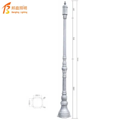 Customized Led Post Top Outdoor Garden Light with 3 Years Warranty