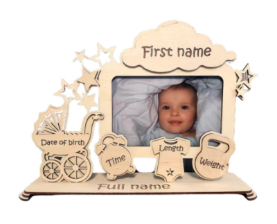Wooden Photo Album for Decoration and Record Keeping