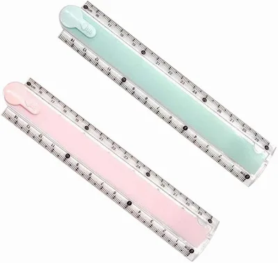 Wholesale Student Multi-Functional Plastic Ruler Custom Logo 30 cm Straight Rulers for Students and Teachers