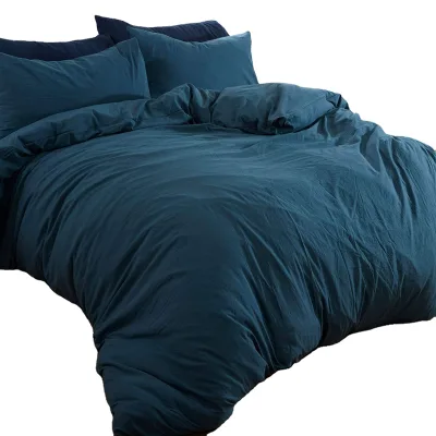 Hotel Quality Comfy Machine Washable Bed Sheet Set 100%cotton Sweaty Bedding Set