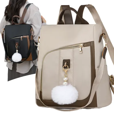 Fashion Lightweight Travel Backpack New Arrival Waterproof College Student Shoulder Bags Daypack Polyester Lining Zipper Spring