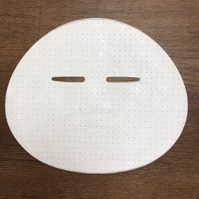 China Factory's 22gsm Ice Silk Mask Breathable Cool Paper Silk Facial Mask Sheet with Spunlace Technology White