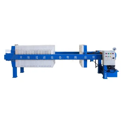 Edible Oil Solid Removing Manual Filtration Filter Press
