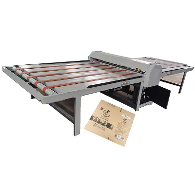 MQJ Automatic Paper Processing Machine with Creasing and Slotting Post-press Finishing Equipment Custom Shape Carton Maker