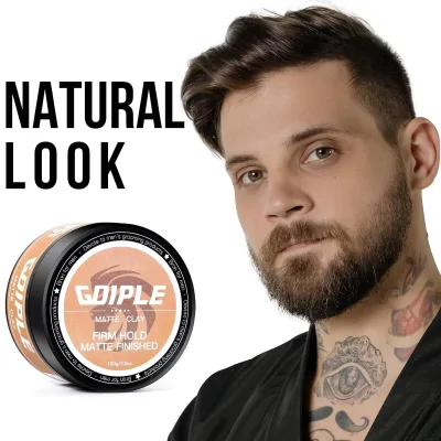 Private Label Firm Hold Natural Matte Look Clay Long Lasting Styling Matte Clay Modern Fashion Styling Texturied Styling Clay