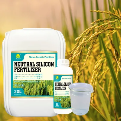 Neutral Silicon Soluble Fertilizer Powder/Liquid - High Efficiency Crop Booster for Hydroponics & Foliar Spray