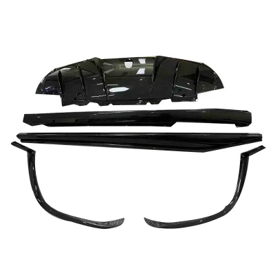 OEM Style Dry Carbon Fiber Body Kit Front Lip Wrap Angle Rear Diffuser Splitter Side Skirts for Ferrari 296 GTB