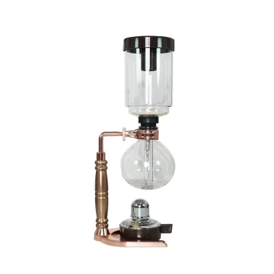 Coffee Maker Tea Pot Vacuum Portable Glass Type Coffee Machine Filter Hot Sale Stainless Steel Balance Heating Resistant
