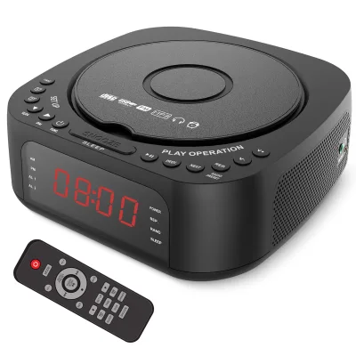 Cross-border Retro CD Player with Remote Control and Display for Audio All-in-One CD Album Radio 5W Output Power