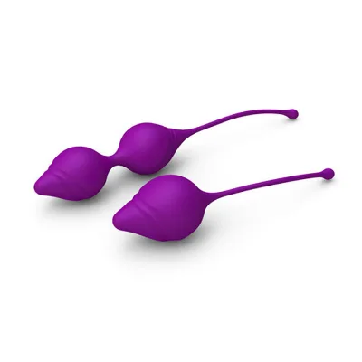 Rose Flower Shape 1 Plus 2 Stage Kegel Ball Vagina Tightening Exercise Sex Toy Ben Wa Balls