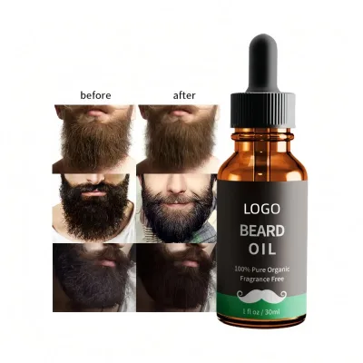 Vanilla Plant Beard Care Oil Soft and Strong Essential Oil With Refreshing Feature for Smooth Beard Herbal Beard Care Oil