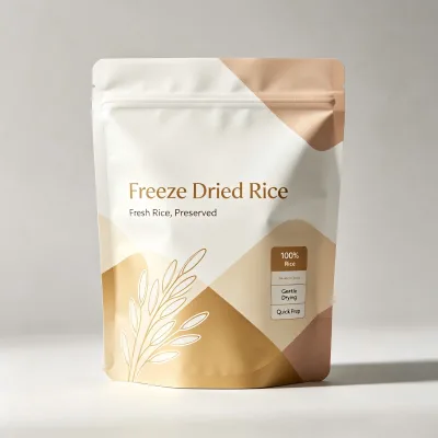 Instant Rice Freeze Dried Rice Wholesale Convenient Fast Meal for Adventure