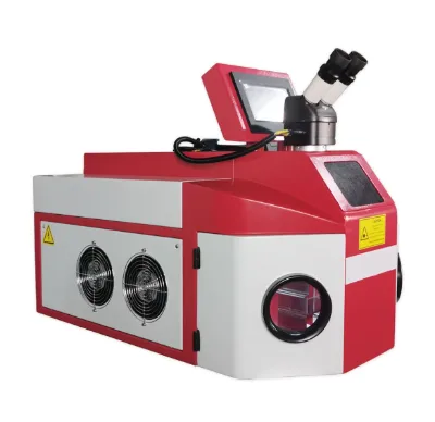 Best-Selling Jewelry Laser Welding Machine Convenient Metal Work Yag Max Brand Laser Source Water Cooling System Motor New