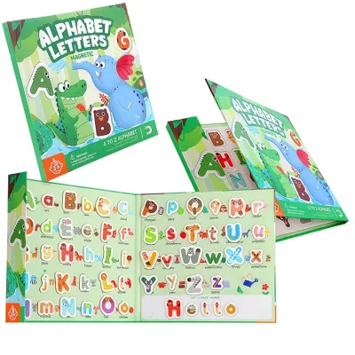 Magnetic Paper Sticker Toys for Kids-Numbers Letters Arithmetic Decomposition Kindergarten Math Teaching Aids Addition