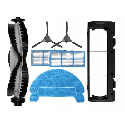 Fit for Bagotte BG600/ BG700/ BG750/ BG800 MAX Spare Parts Accessories Roller Side Brush Hepa Filter Mop Cloth Brush Cover