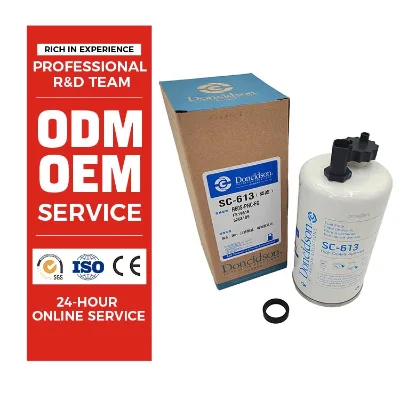 Hong Kong Doncidson Diesel Engine Fuel Water Separator for Foton Omaque Truck FS36209 R60S-PHC-FG FS19616 5268109 FS36268 New