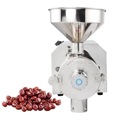 Desktop Beans and Grains Grinder Machine Automatic Food Rice Flour Corn Salt Powder Mill Grinding Grinder Machine Coffee Grinder