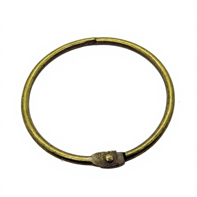 EWANG 3 Inch Bronze Book Binder Rings Loose Leaf Book Rings for Key Chains Card Rings