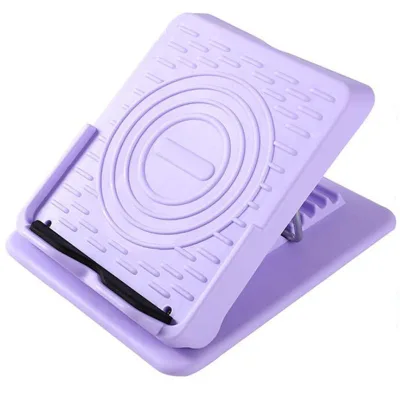 Durable Plastic Calf Stretch Board 5-Level Adjustable Incline Board Enhanced Ankle Flexibility Physical Therapy Slant Board