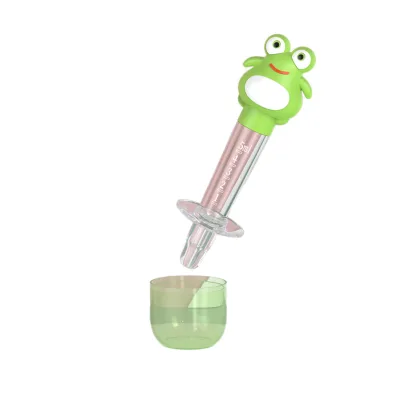 New Design Plastic Baby Medicine Feeder Food Grade Liquid Manual Medicine Feeder