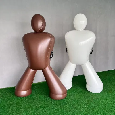 US Stock Dropshipping Inflatable PVC Mannequins Dummy Goalkeeper for Soccer Training