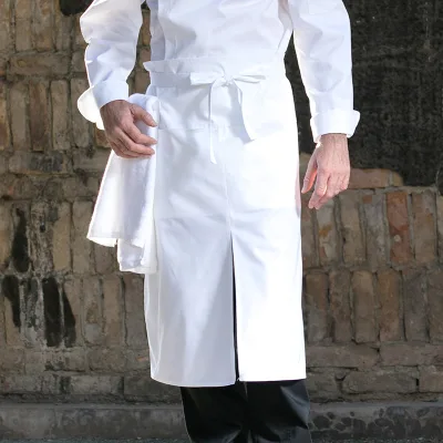 CHECKEDOUT White Cafe Apron Kitchen Chef Waiter Waitress Bartenders Aprons Waist Apron