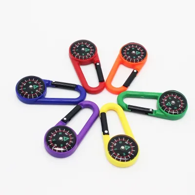 Colorful Compass Belt Mountaineering Buckle for Outdoor Camping