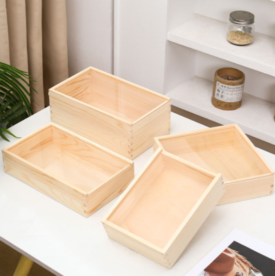Simple Wholesale Wooden Box Pine Wood Box