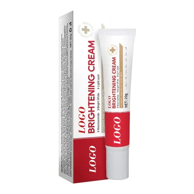 Private Custom Wholesale Hydrating Whitening Firming Brightening Moisturizing Face Cream Glycerin Kojic Acid Niacinamide 20g for