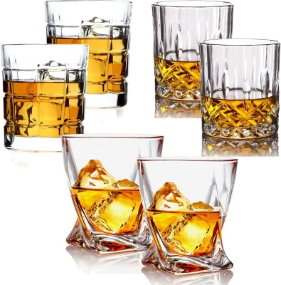 Wholesale Custom logo Engraved Souvenir 2oz Mini Whiskey Tequila square Shot Glasses