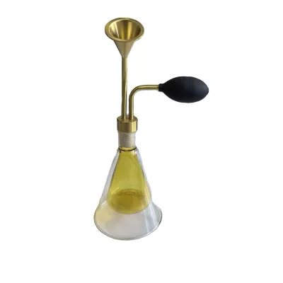 300ml Double Wall Glass Flower Luxury Parfum bar Reed Diffuser Tester Eco-Friendly Handcrafted Long-lasting Beauty Salon Perfume