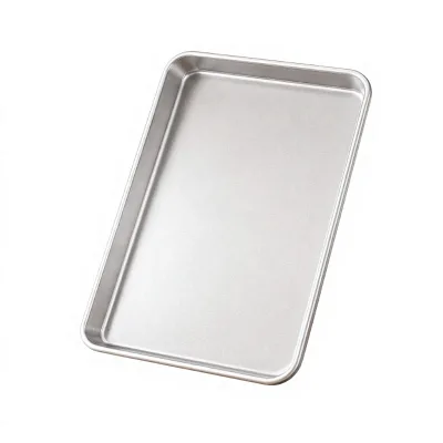 450330 25mm Thick Aluminum Alloy Rectangular Export Baking Tray Commercial Bakery for Pastries Bread Factory Wholesale