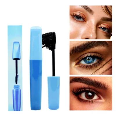 New Waterproof Thick Curling Natural Long-Lasting Mascaras with Serum Formula and Fine Brush Base for Makeup