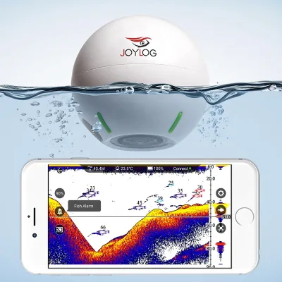 Wholesale Depth 0.6m-40m 125KHz Mini Wireless Sonar Gps Fish Finder Deeper Pro for Fishing