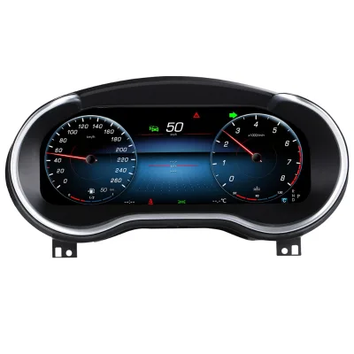 New 12.3 Inch Wireless CarPlay Android Auto Digital Dashboard Built-in GPS 1080P HD Video for V-Class 2016-2023