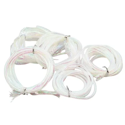 Wholesale Flying Fish Scale Fly Body Tube Lure Bait Fly Bionic Lure Binding Material Pearlescent Body Tube
