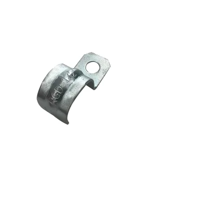 Certified Silver One-hole Round Pipe Metal With EMT Wire Pipe Clamp Clamp and Accessories