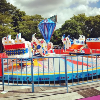 18p Thrill Amusement Kiddle Crazy Fairground Ride Break Dance Rides for Sale