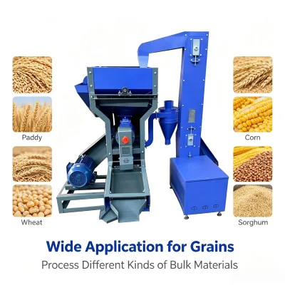 Industrial Rice Milling Machine 600kg Hour Output for Continuous Processing