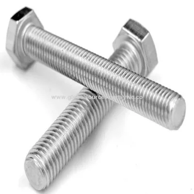 Black color Hex screws for Machinery manufacturing