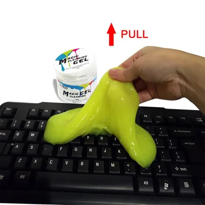 Goka Slimy Glue Easy Cleaning Gel for Car Slime Cleaning Magic Keyboard Cleaner Gel