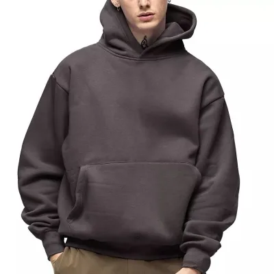 Wholesales Hoodies Athletic High Quality Various Colored 100% Cotton Hoodie Streetwear Oversized Cotton Heavyweight Hoodies