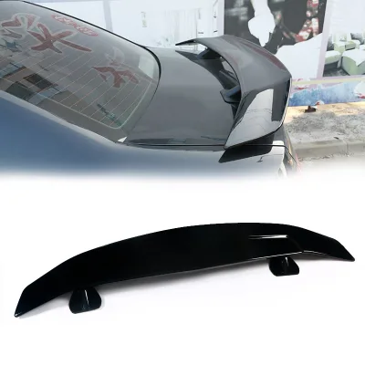 PUERXIN Automotive Universal Exterior Modified Parts Rear Roof Carbon Fiber Splitter Racing Car Body Kit Wing Trunk Lip Spoiler